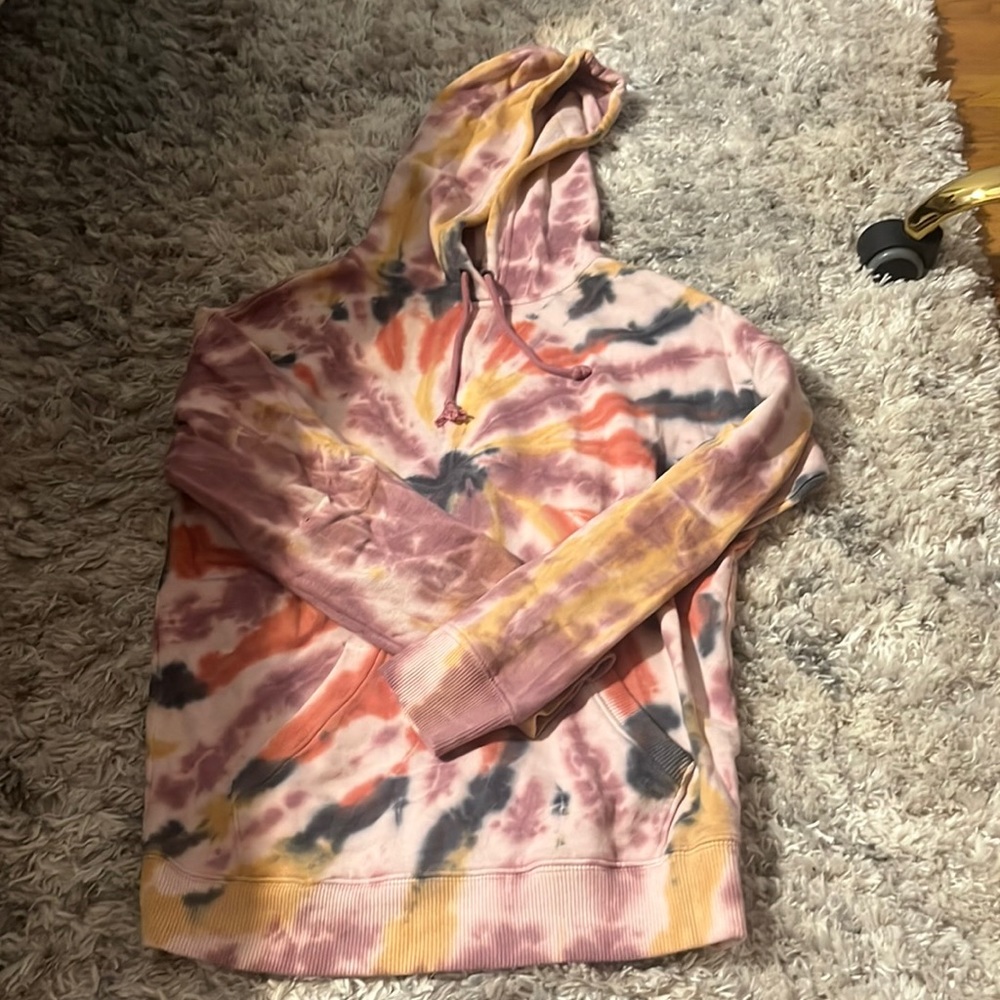Tie die hoodie